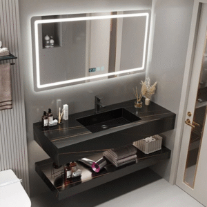 Obsidian Luxe Halo Console Set