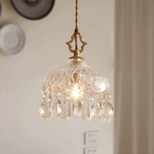 Luméra Crystal Cascade Pendant